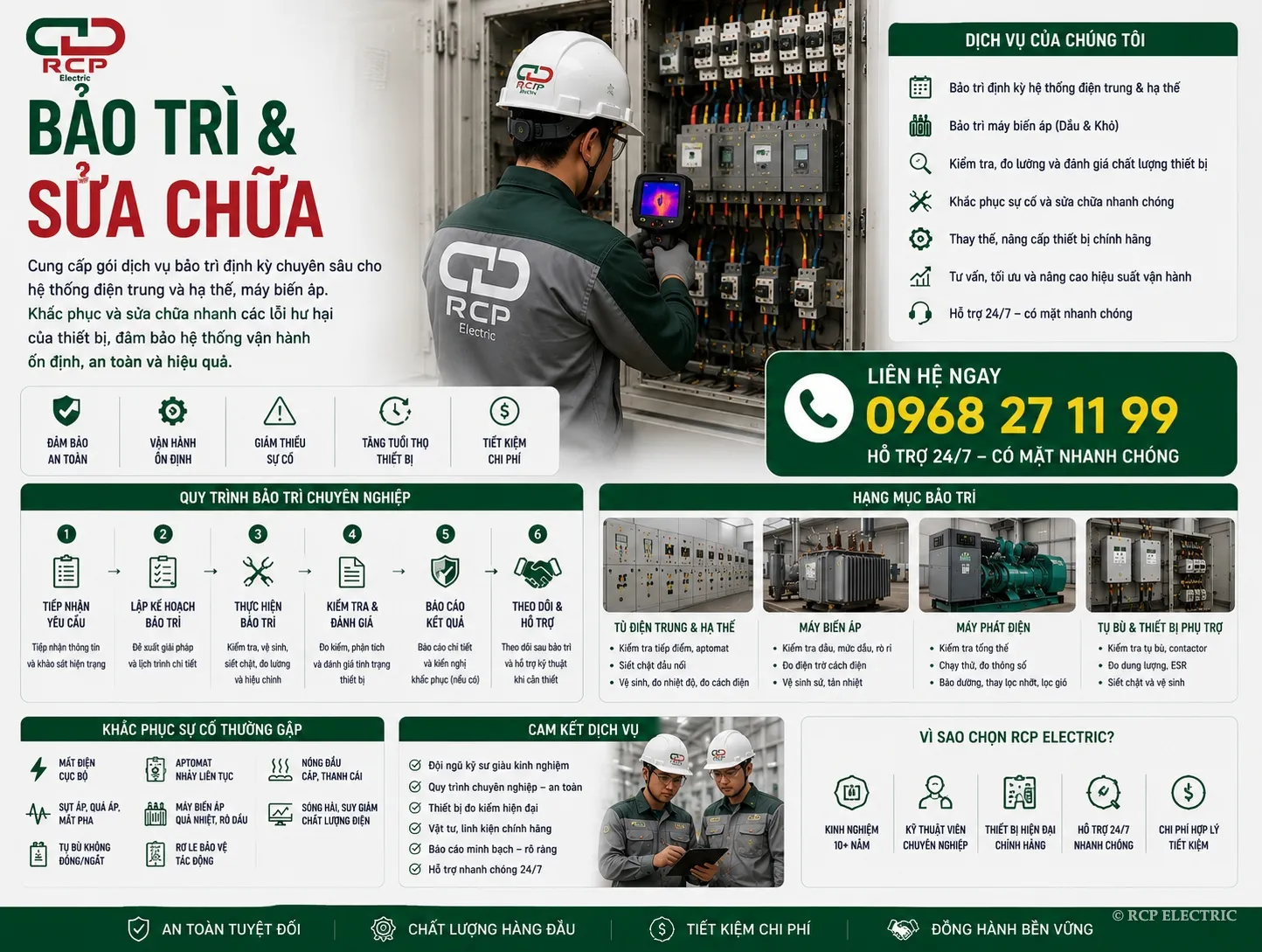 Bảo trì & Sửa chữa
