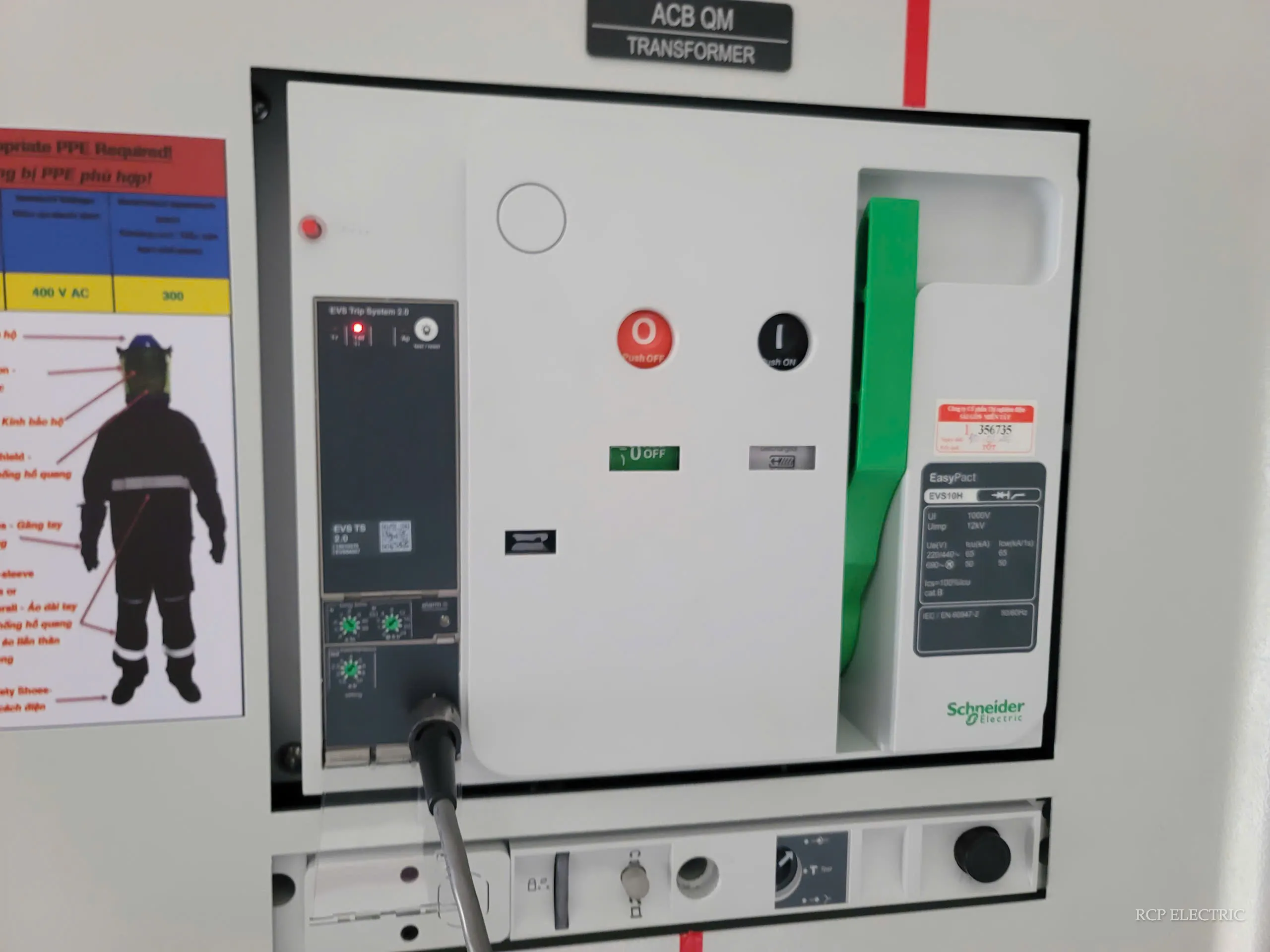 Hình ảnh thi công thực tế dự án điện RCP Electric 1