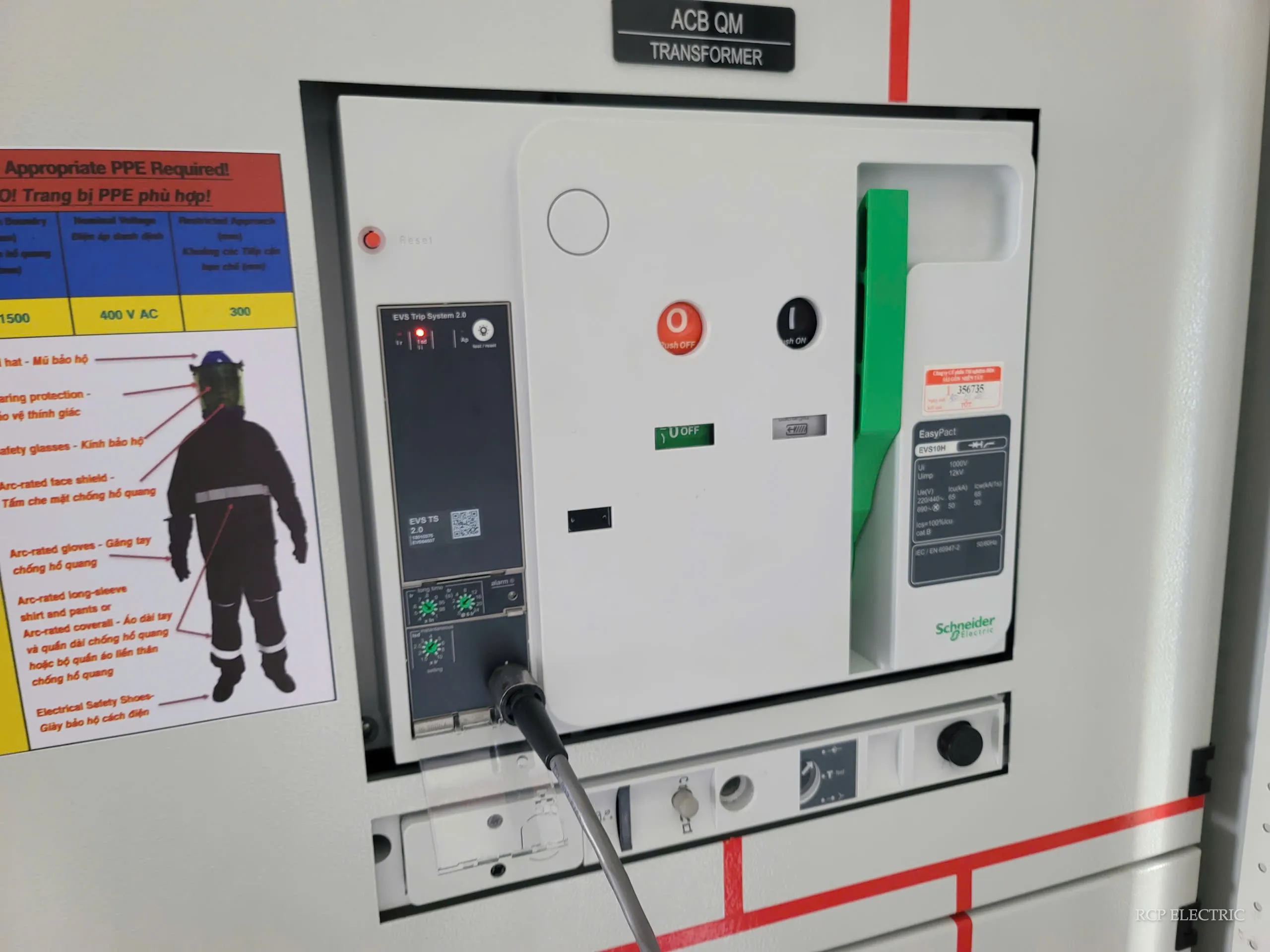 Hình ảnh thi công thực tế dự án điện RCP Electric 2