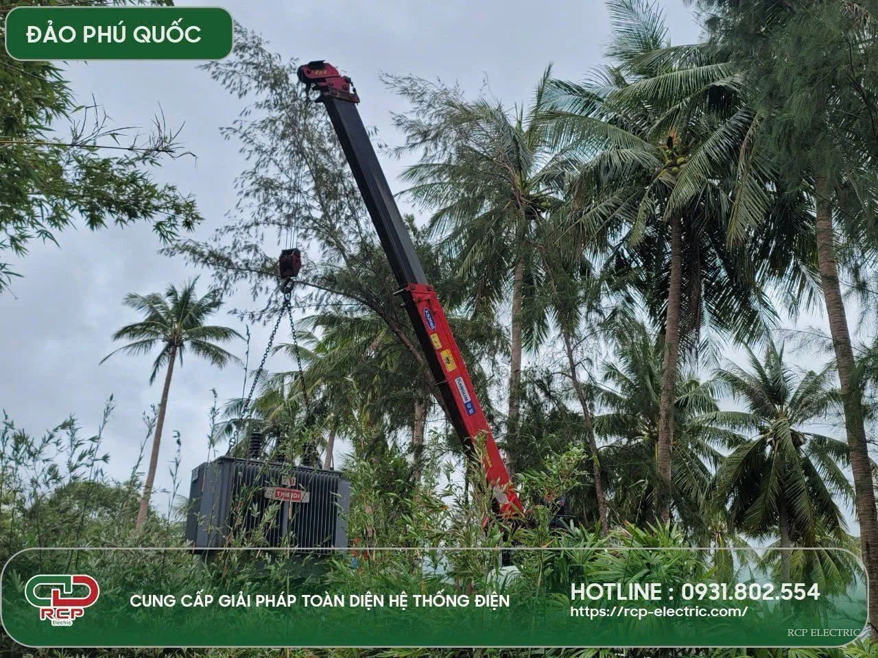 Hình ảnh thi công thực tế dự án điện RCP Electric 9