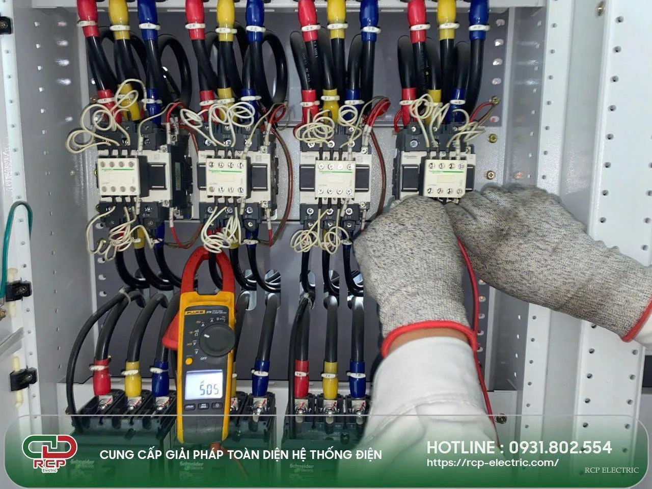 Hình ảnh thi công thực tế dự án điện RCP Electric 11