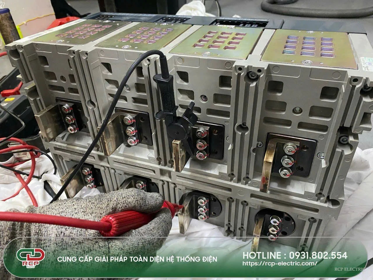 Hình ảnh thi công thực tế dự án điện RCP Electric 12