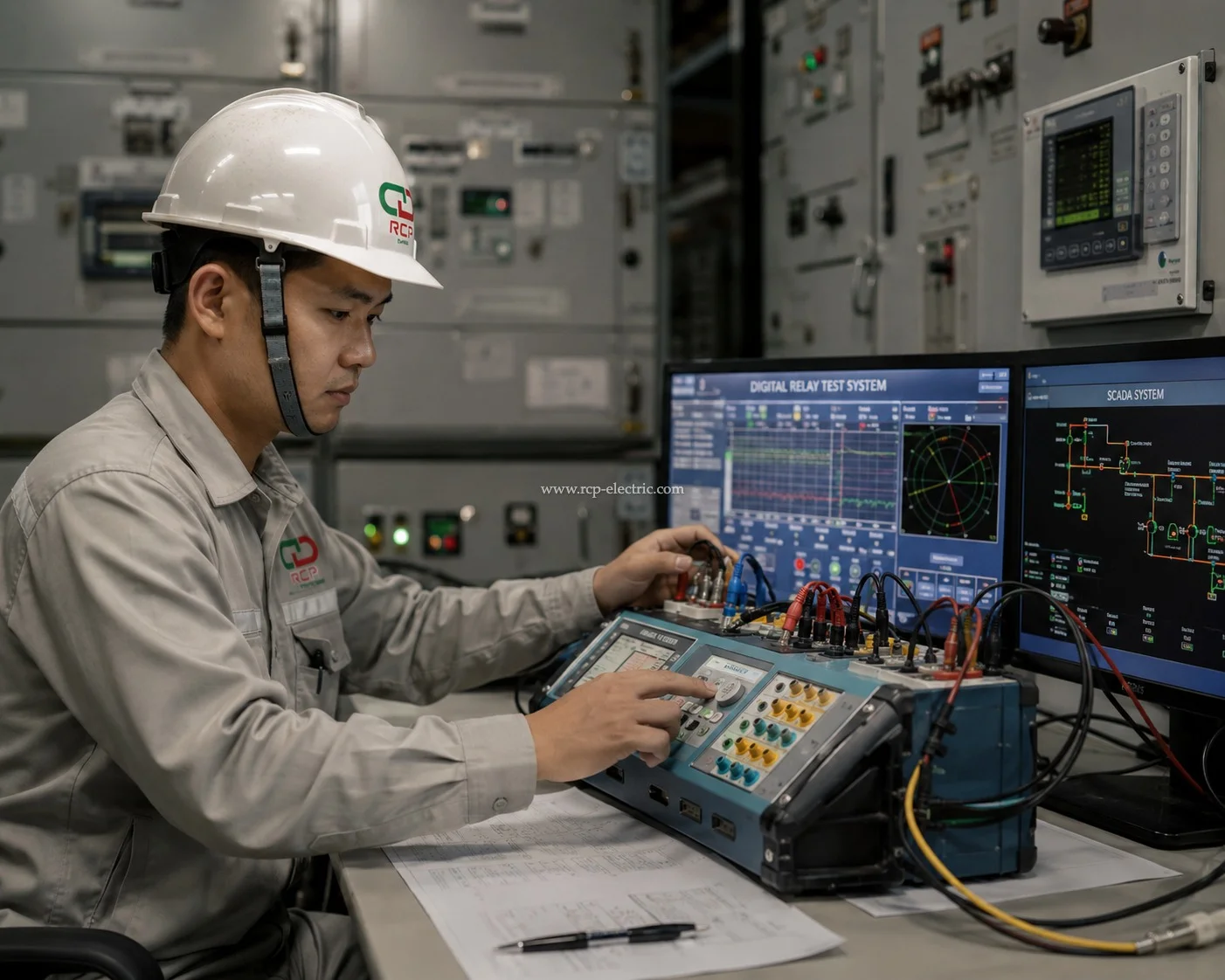 Kiểm tra rơ le bảo vệ trạm biến áp chuyên sâu